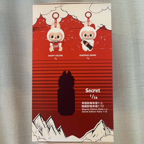 Labubu Coca Cola The Monsters Vinyl Face Blind Box POP MART - Picture 2 of 5